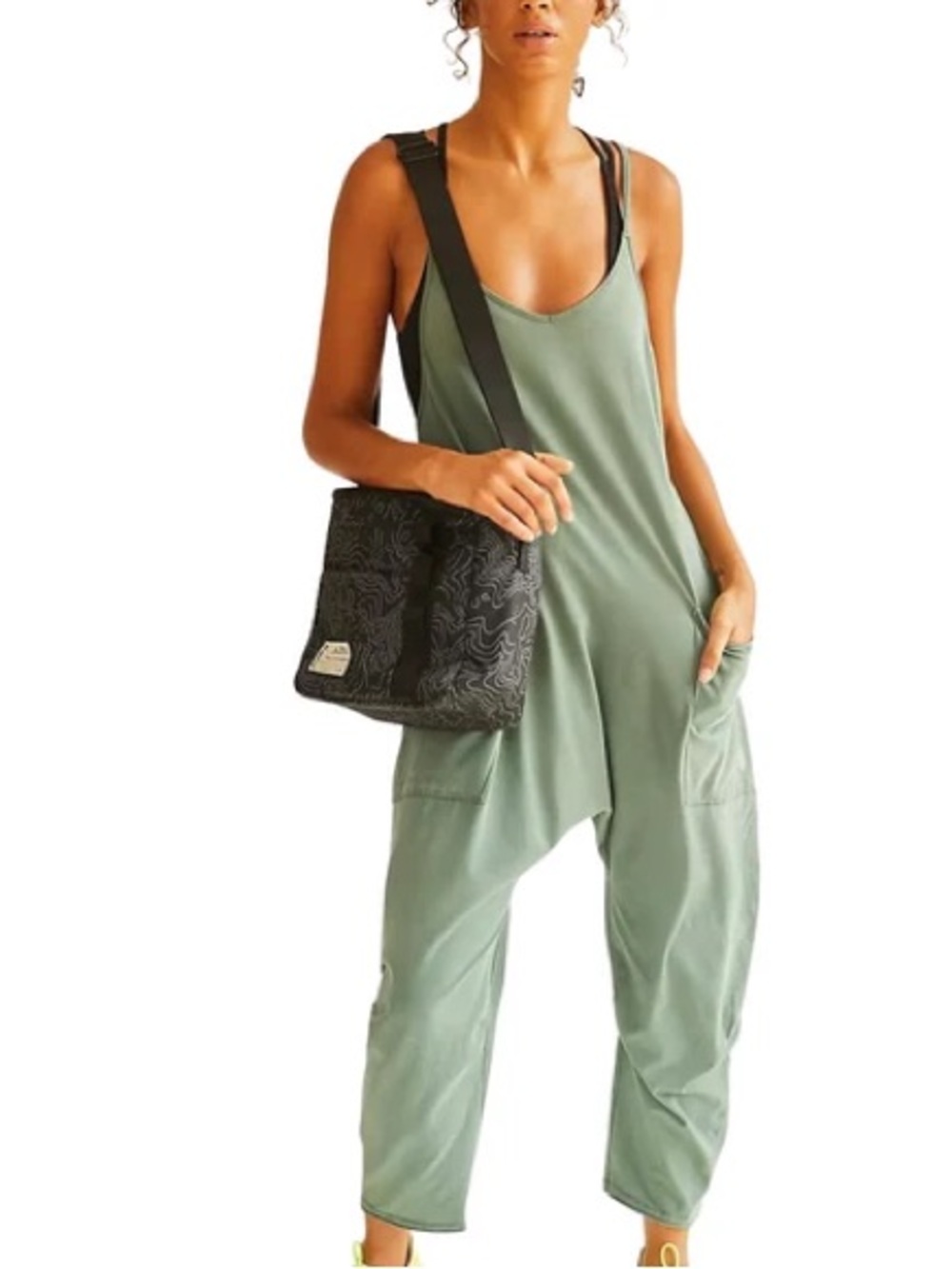 FP Movement Hot Shot Onesie in lush pine green 💚